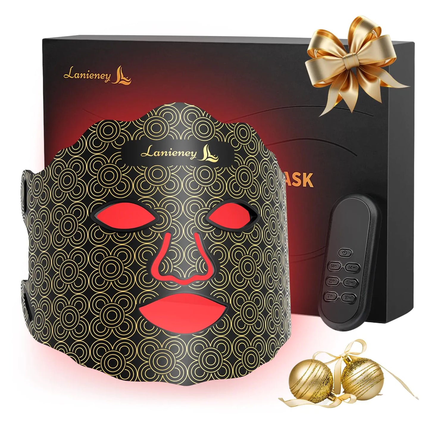 Red Light Therapy for Face 7 Colors Red Light Therapy Mask Wireless