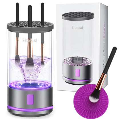 Electric Makeup Brush Cleaner &amp; Dryer – 2-in-1