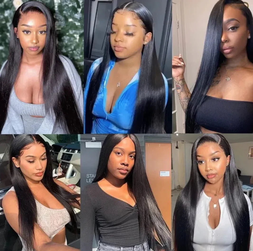 PREMIUM BLACK 13X4 HD LACE WIG