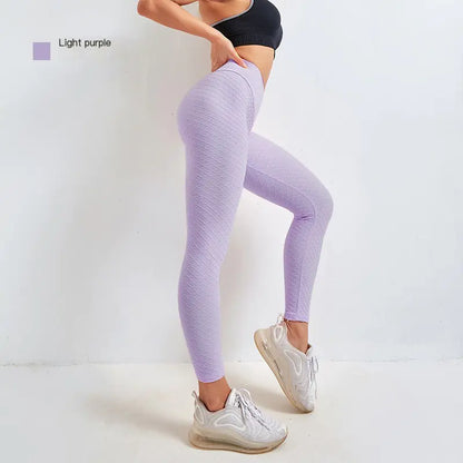 Seamless High-Waisted Peach Booty Lift Leggings