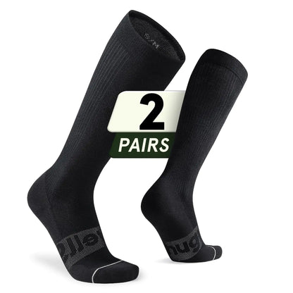 Snugwell Compression Socks for Women Graduated Compression Socks Bamboo Viscose Support Socks for Women Travel Flight