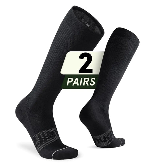 Snugwell Compression Socks for Women Graduated Compression Socks Bamboo Viscose Support Socks for Women Travel Flight