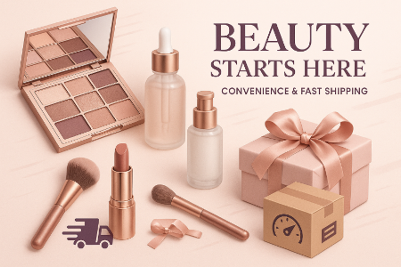 beauty starts here connivencey fast shipping