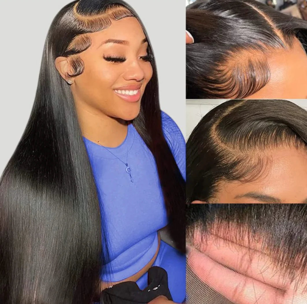 PREMIUM BLACK 13X4 HD LACE WIG