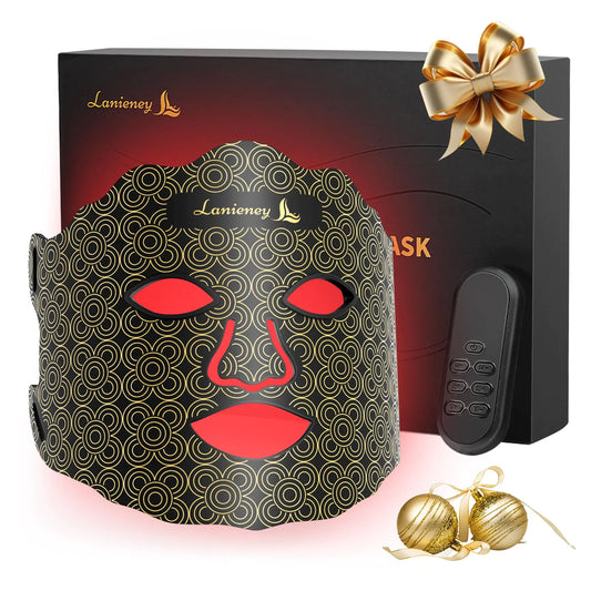 Red Light Therapy for Face 7 Colors Red Light Therapy Mask Wireless